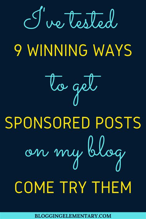 sponsored posts   blog