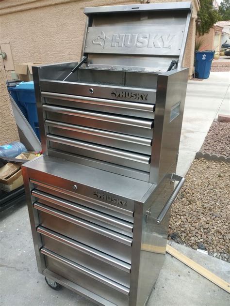 Husky Stainless Steel 2 Pieces Tool Boxes For Sale In Las Vegas Nv