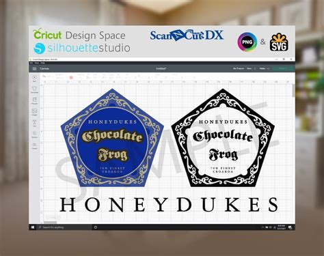 chocolate frog card svg cut image hd png etsy