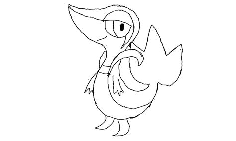 colors  snivy coloring page  awsmabbey