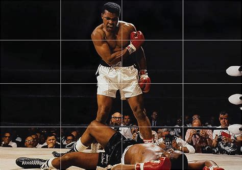 Muhammad Ali Vs Sonny Liston Giant Print Poster G426 Uk