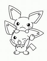 Coloring Pikachu Pages Pokemon Printable Kids Coloriage Disney sketch template