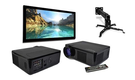 home theater projector packages groupon goods