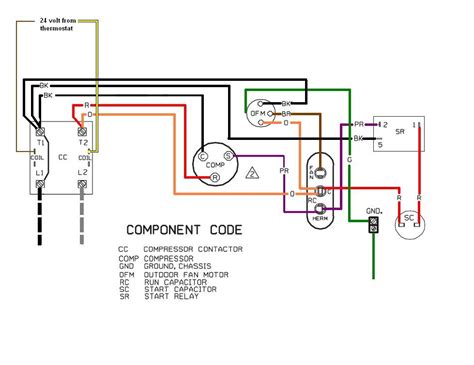 zoya circuit condenser fan motor wiring capacitor