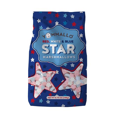 yummallo red white blue star marshmallows  oz walmartcom