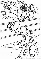 Coloring Wrestling Pages Wwe Sumo Printable Wrestlers Color Kids Print Getcolorings Characters Super Getdrawings sketch template