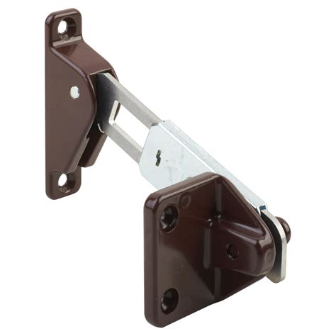 surface mounted upvctimber window restrictor left hand brown ironmongerydirect  day