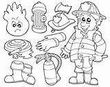 Feuerwehr Ausmalbilder Ausmalen Berufe Rund Malvorlagen Firefighter Malvorlage sketch template