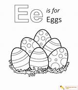 Egg Coloring Kids Sheet Date sketch template