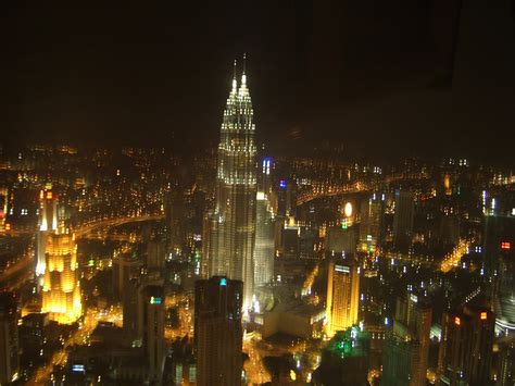 Kuala Lumpur At Night View ~ World Top Vists Places