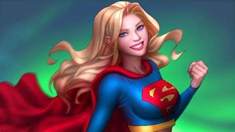 blonde blue eyes dc comics smile supergirl wallpaper resolution