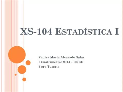 Ppt Xs 104 Estadística I Powerpoint Presentation Free Download Id