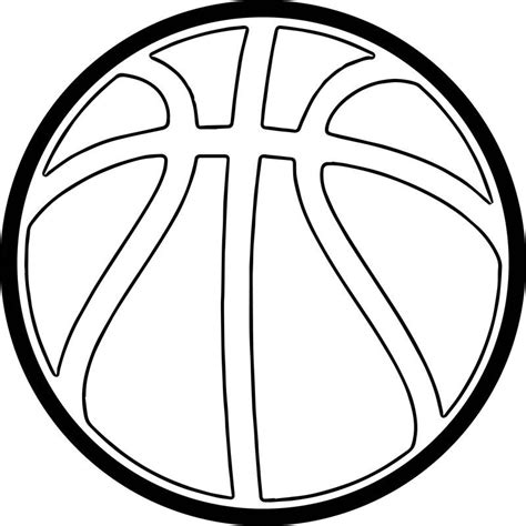 basketball outline playing basketball coloring page sports coloring