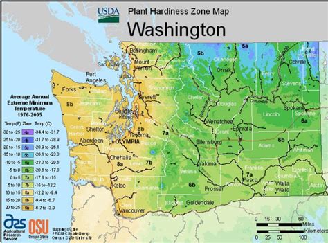 Usda Hardiness Zone Maps Of The United States Landscape