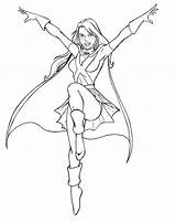 Pages Coloring Justice Miss Martian Scales Getcolorings sketch template