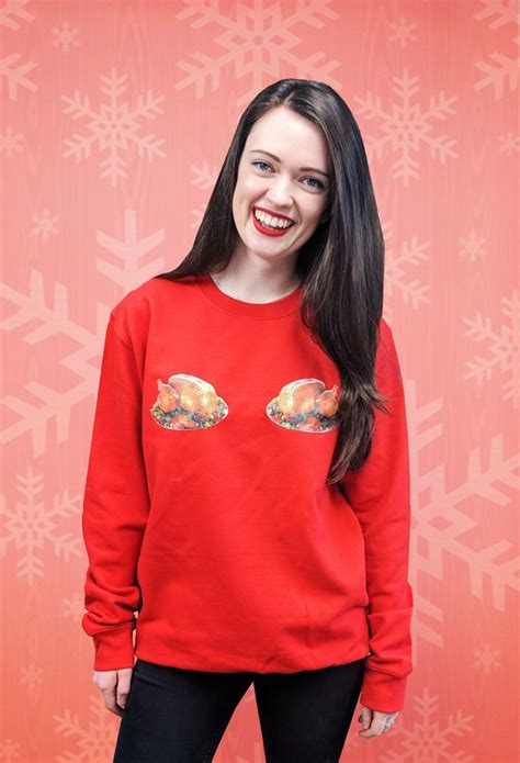This Turkey Breasts Christmas Jumper Will Get People Talking For All