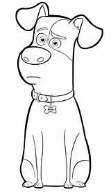 Pets Life Secret Coloring Pages Max Dog Sheets Choose Board sketch template
