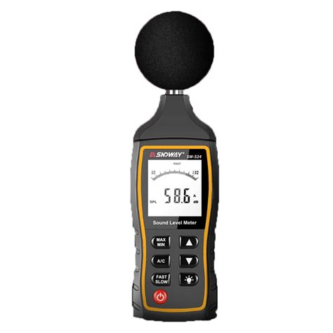 sndway handheld high precision noise decibel meter model sw storageusb communication
