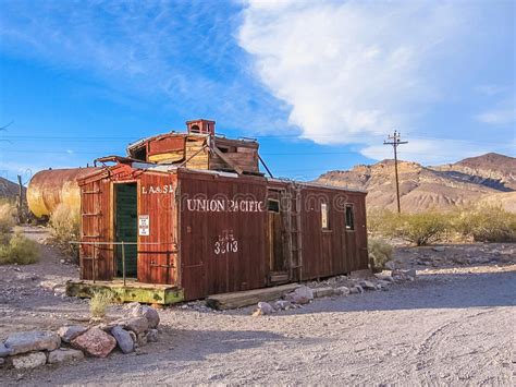 ghost town nevada editorial photography image  valley