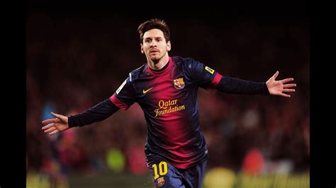 lionel messi all 91 goals in 2012 world record youtube