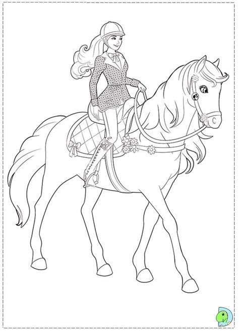 barbie coloring pages horse coloring pages mermaid coloring pages