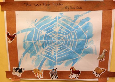 preschool ideas   year olds   busy spider  eric carle