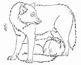 Wolf Couple Lineart Pages Couples Coloring Anime Outlines Deviantart Cute Natsumewolf Snatcher Gift Template sketch template