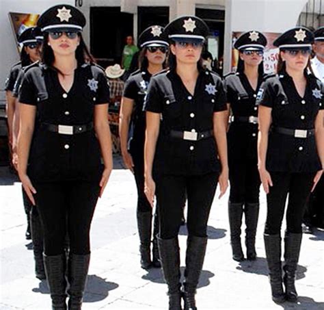 Female Mexican Police Officers Subjected To