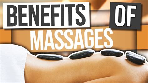 The Magical Massage 4 Benefits Of Massage Youtube