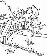 Pooh Piglet Ursinho Pintarcolorear Getcolorings Poo Guini Ausmalen Bilder Coloringhome Piglets sketch template