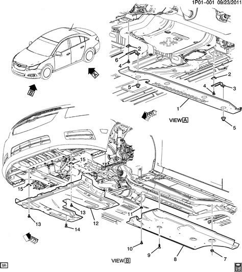 chevy cruze engine diagram parts list