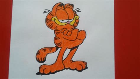 Como Dibujar A Garfield Paso A Paso How To Draw Garfield