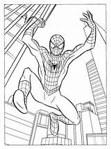 Coloring Pages 2099 Spider Man Color Printable Getcolorings sketch template