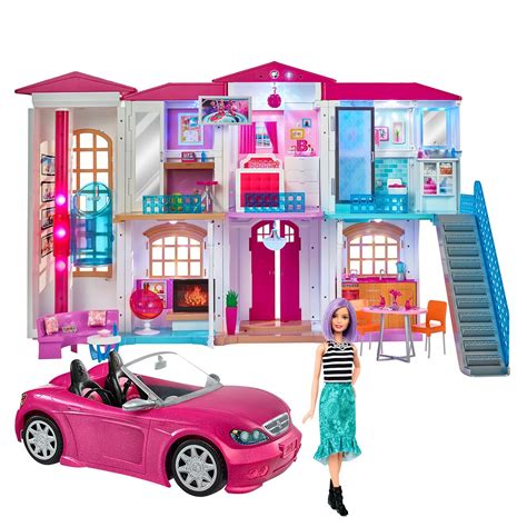 image   dreamhouse gift set  mattel   barbie doll