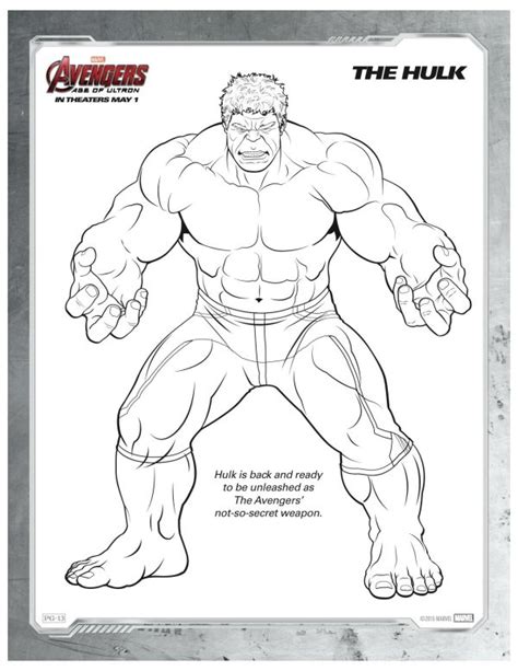 marvel avengers hulk coloring page avengers endgame coloring page