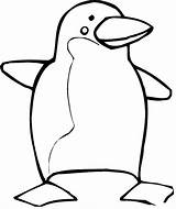 Penguin Coloring Pages Template Printable Penguins Kids Colouring Cartoon Club Pittsburgh Color Puffles Clipart Cliparts Templates Drawing Print Christmas Animal sketch template