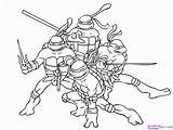 Christmas Ninja Coloring Turtles Pages Popular Teenage Mutant sketch template