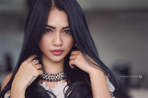 wallpaper face women model long hair asian singer