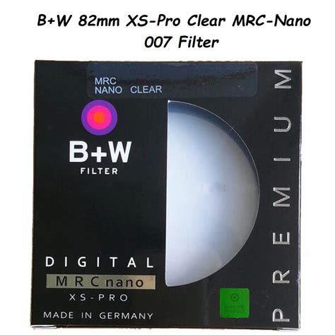 bw mm xs pro clear mrc nano  filter