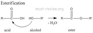 alcohols oxygen  compounds mcat review