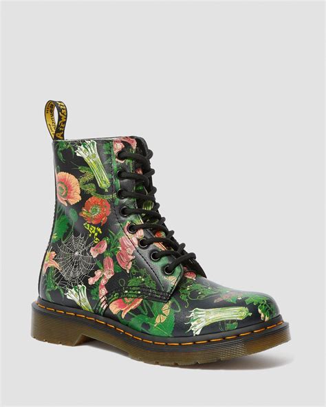 dr martens  pascal wild botanics floral ankle boots obuv zhenskaya obuv moda