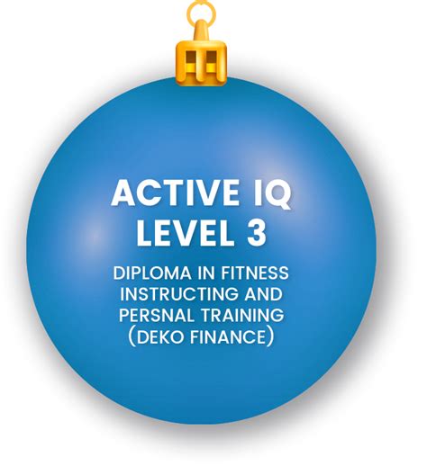active iq level 3 diploma in fitness instructing and