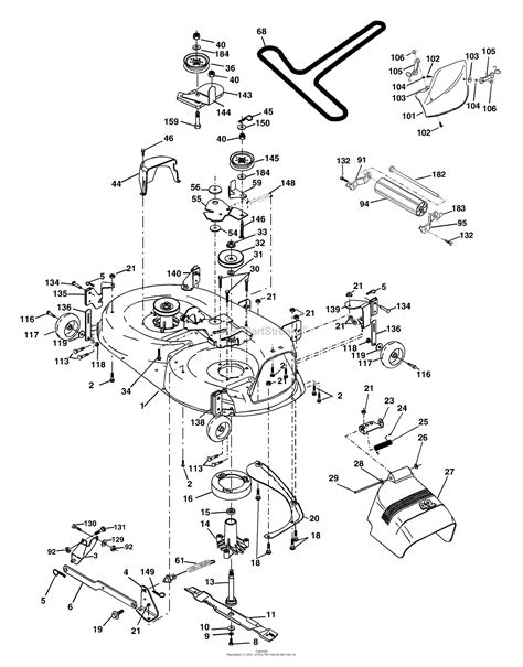 husqvarna riding mower   deck parts diagram reviewmotorsco