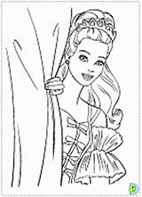 Nutcracker Coloring Barbie Dinokids Coloringbarbie sketch template
