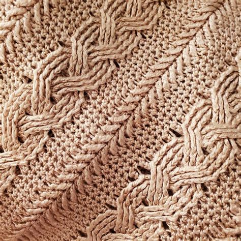 crochet cables pattern wwwyarnspirationscomcaron braide flickr