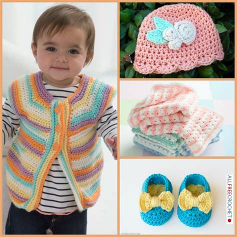 baby crochet patterns allfreecrochetcom