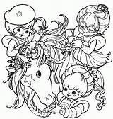 Rainbow Brite Coloring Sheets Popular Colorare Library sketch template