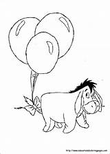 Eeyore Coloring Pages Birthday Printable Sheets Disney Fun Party Educationalcoloringpages Colouring Kids Happy Visit Pooh Winnie Adult sketch template
