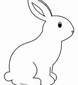 Coloring Rabbits Clipartmag sketch template