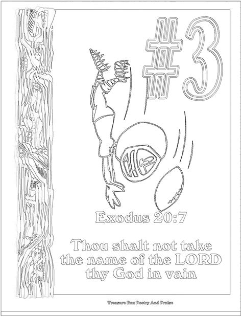 commandments coloring pages  coloring home
